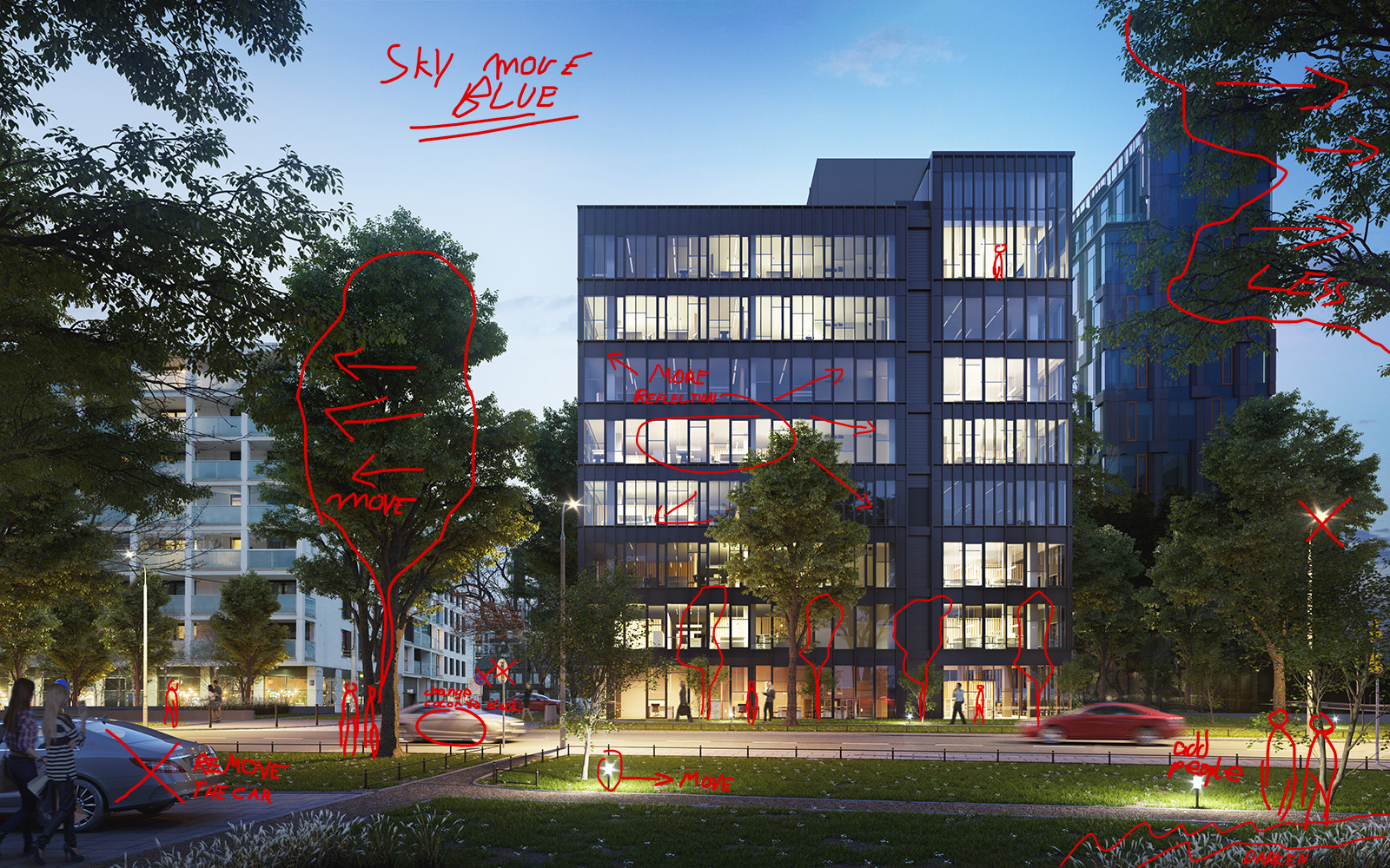 Open Architekci biurowiec EQ2 Biurowiec EQ2